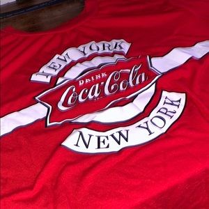 Coca-Cola cropped shirt